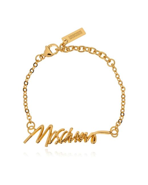 Bracelets Moschino en coloris Metallic