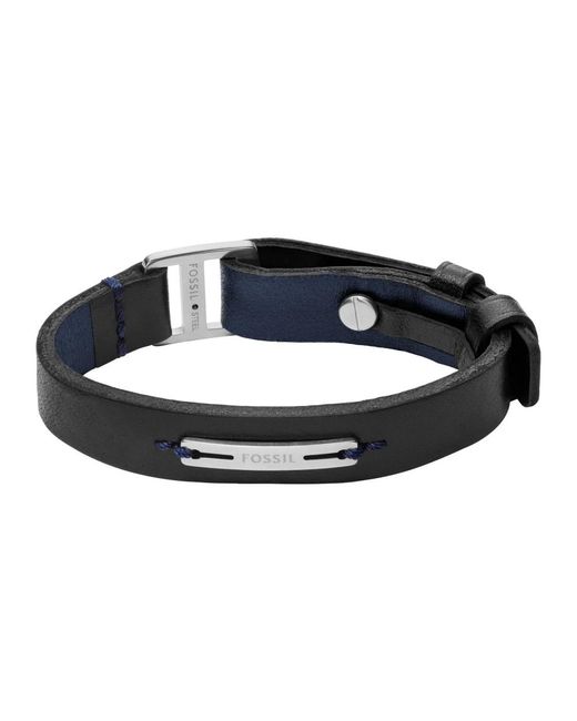 Fossil Machine Armband in Black für Herren