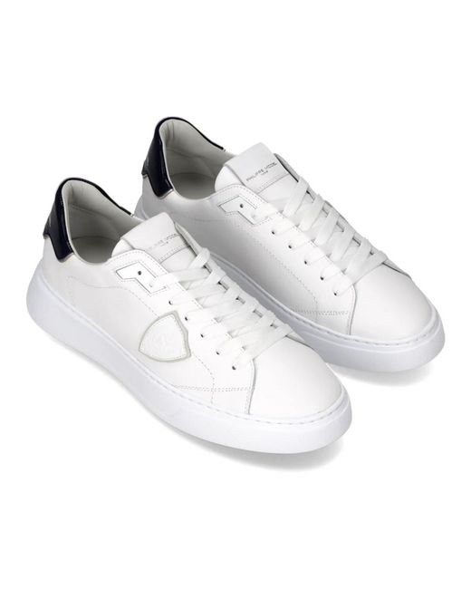 Philippe Model White Sneakers for men