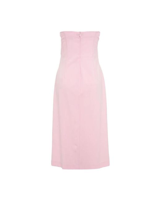 Ottod'Ame Pink Midi Dresses
