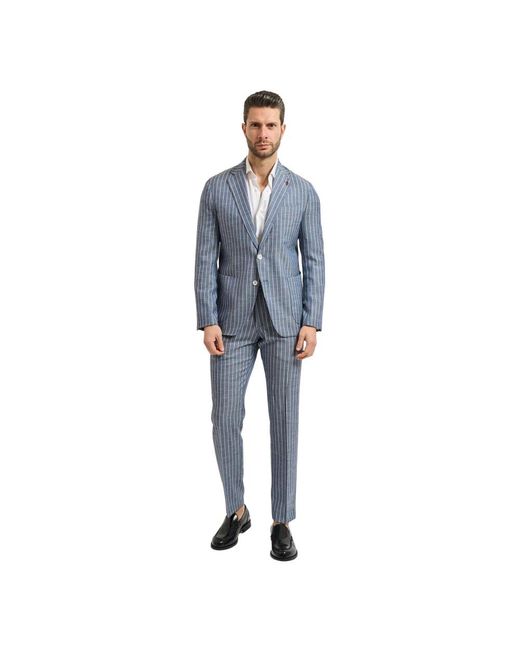 Single Breasted Suits MULISH pour homme en coloris Blue