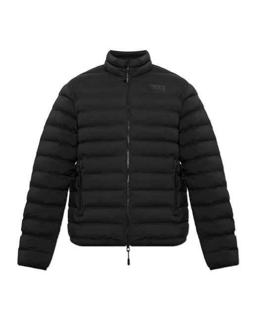 Winter Jackets EA7 pour homme en coloris Black