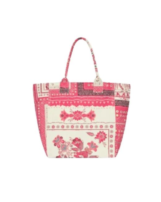 Isabel Marant Pink Bohemian Chic Small Yenky Shopper