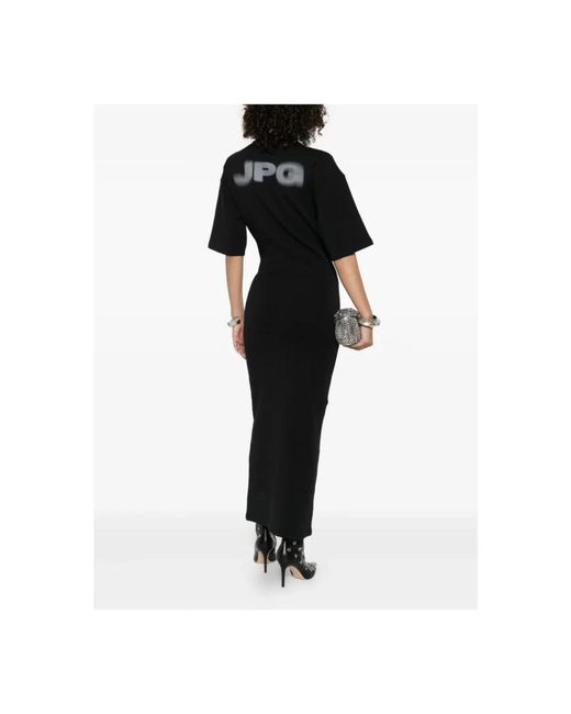 Jean Paul Gaultier Black Midi Dresses