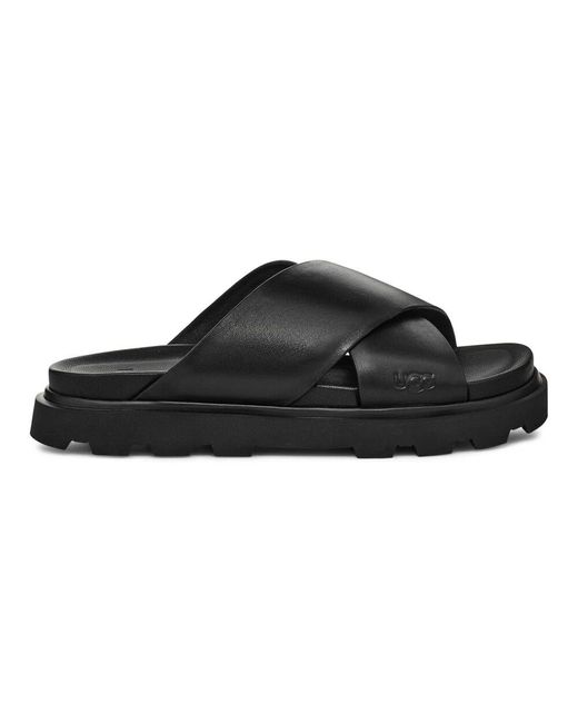 Ugg Black Sliders
