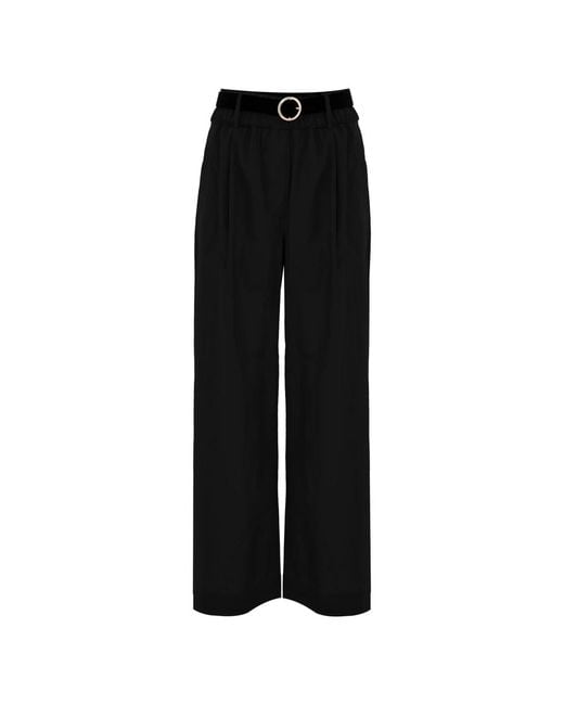 Kocca Black Wide Trousers