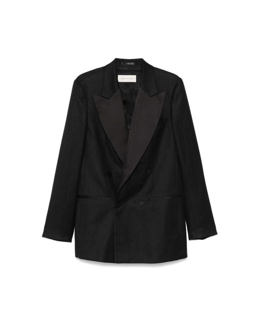Dries Van Noten Blazers in het Black voor heren