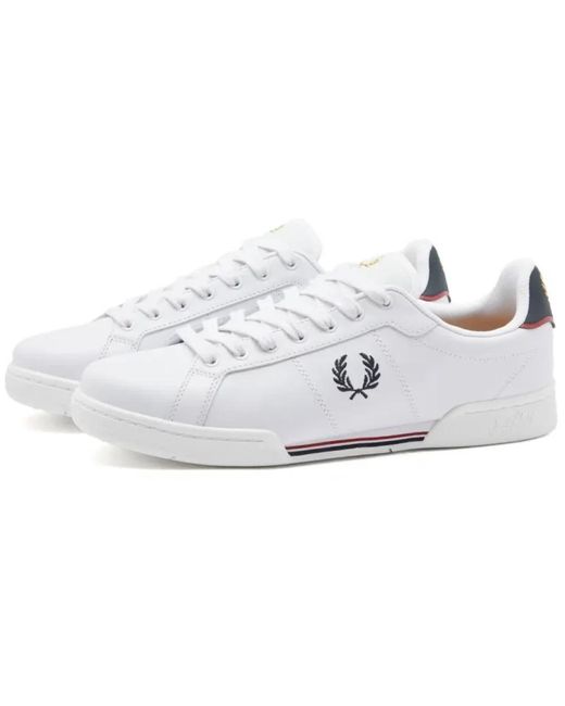 Fred Perry White Sneakers for men