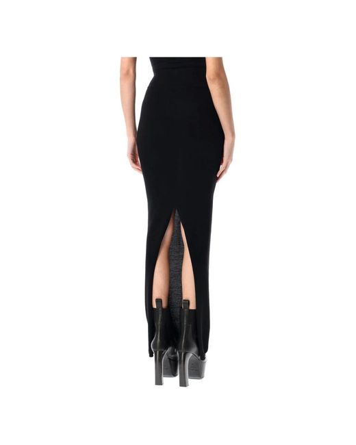 Rick Owens Maxi Skirts in het Black