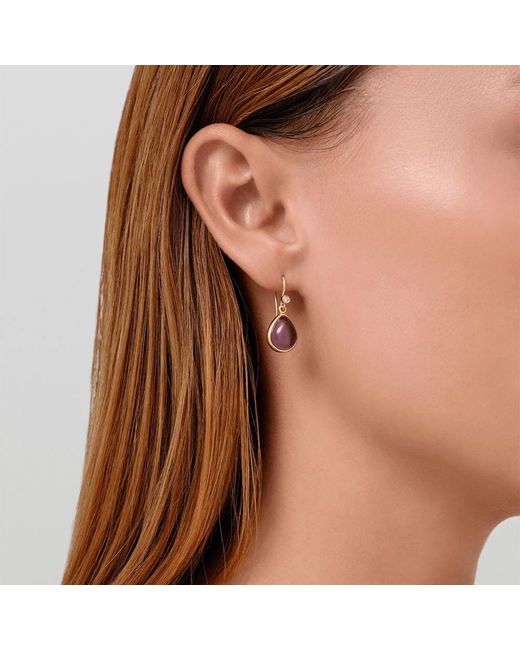 Julie Sandlau Purple Amethyst paloma ohrringe