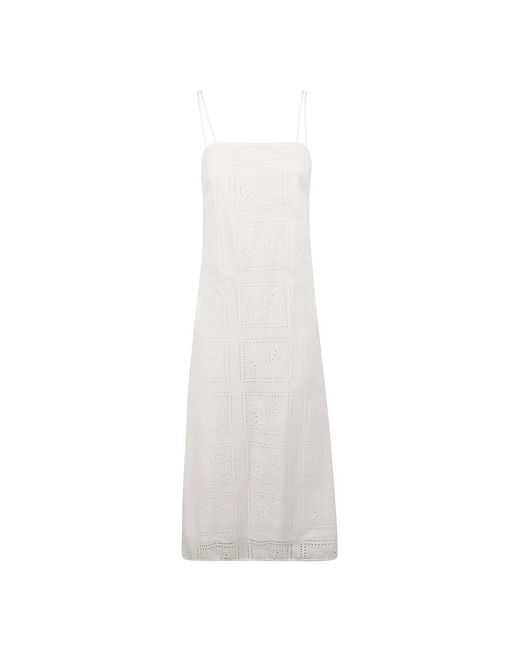 Tory Burch White Midi Dresses