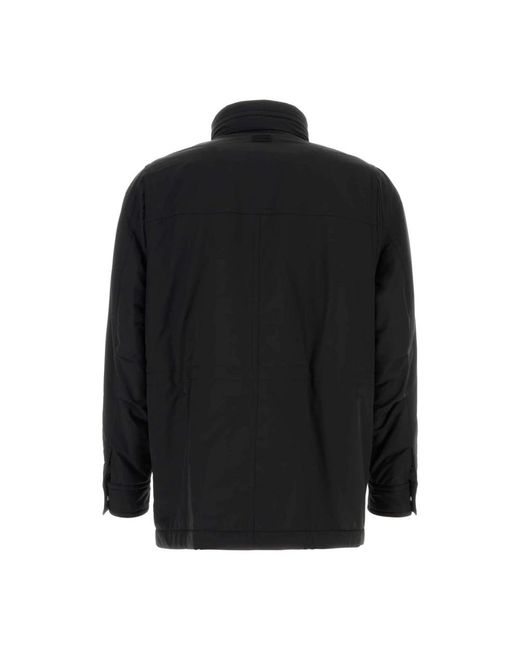 Winter Jackets Ferragamo de hombre de color Black