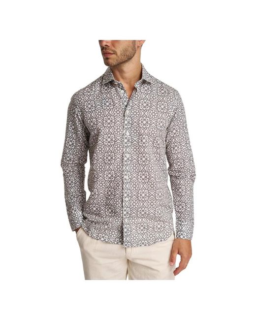 BASTONCINO Camicia in het Gray voor heren