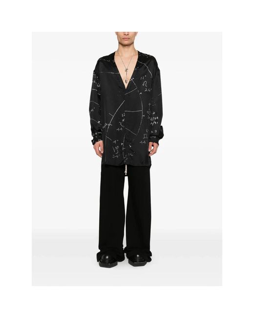 Rick Owens Black Casual Shirts for men