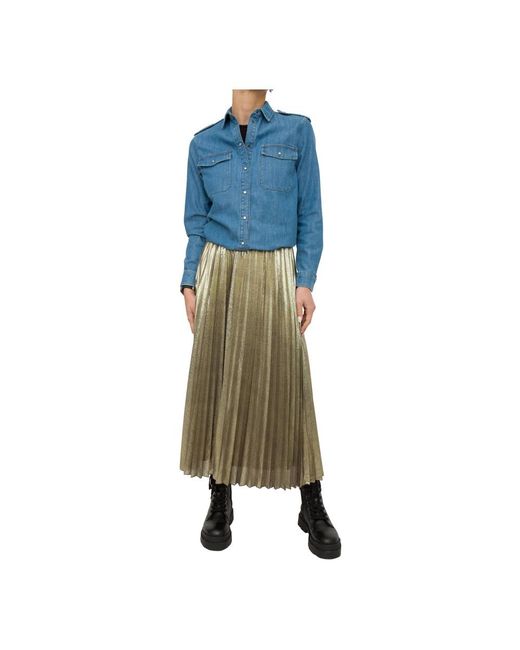 Marella Green Maxi Skirts