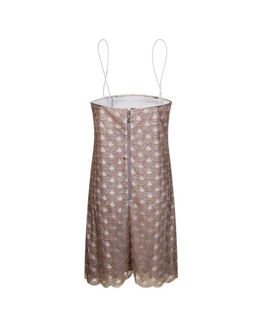 Short Dresses ROTATE BIRGER CHRISTENSEN de color Brown