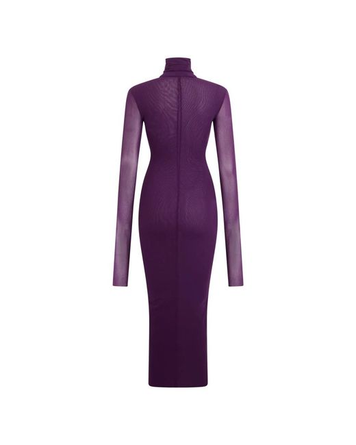 Philosophy Di Lorenzo Serafini Purple Maxi Dresses