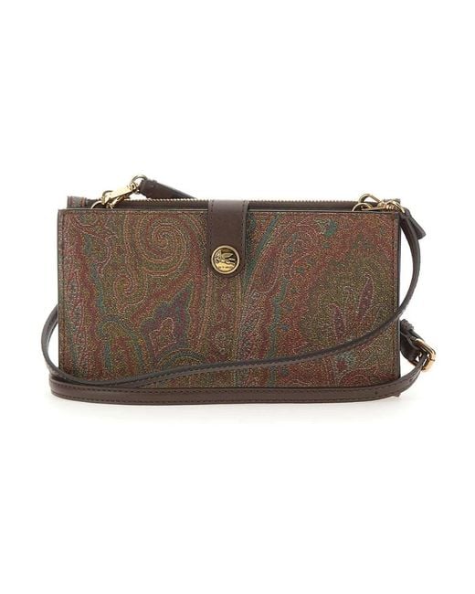 Etro Brown Cross Body Bags