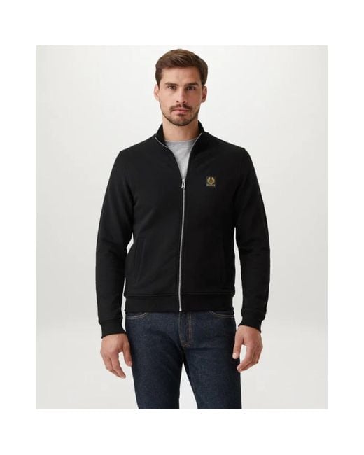 Belstaff Black Zip-Throughs for men