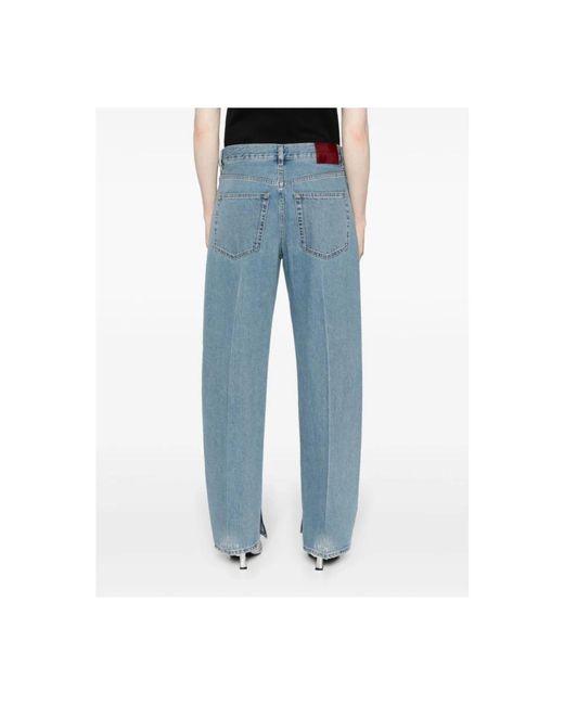 Gucci Blue Straight Jeans
