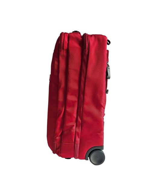 Piquadro Red Weicher Trolley Koffer Rot