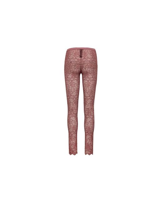 DSquared² Broeken ,Roze ,Slim-Fit Broek in het Red