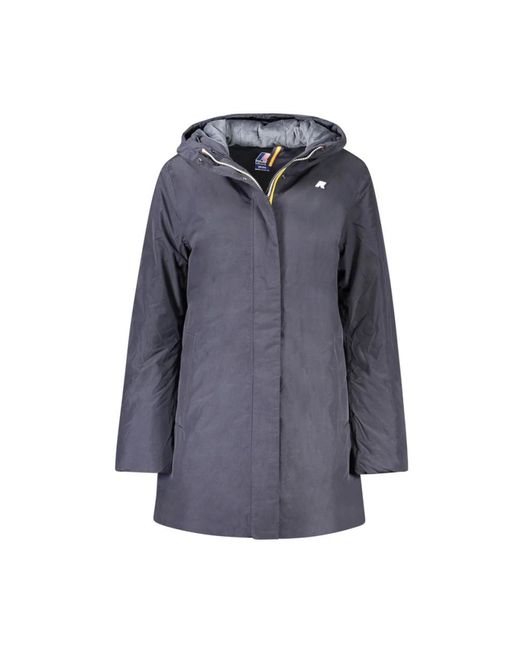 Parkas di K-Way in Blue