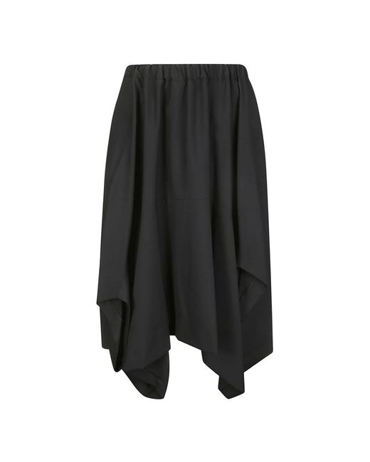 Skirt di Comme des Garçons in Black