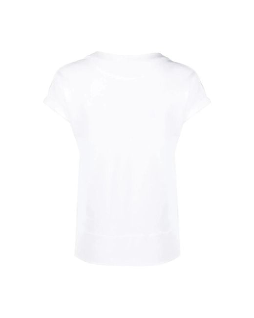 Eleventy White T-Shirts