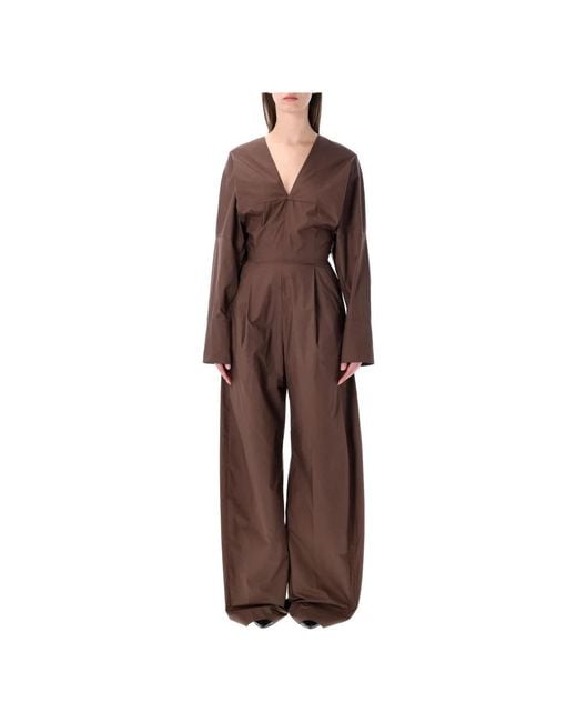 Thelatest Brown Jumpsuits
