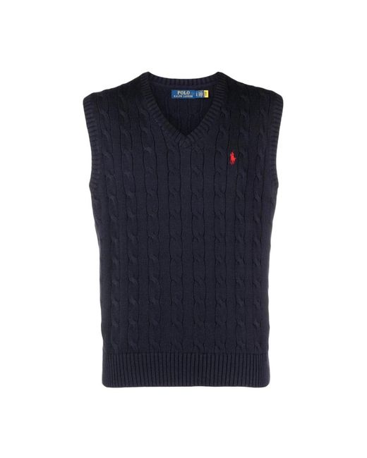 Knitwear > sleeveless knitwear Ralph Lauren pour homme en coloris Blue