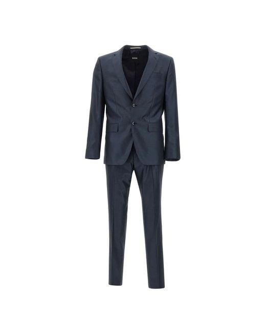 Suits > suit sets > single breasted suits Boss pour homme en coloris Blue