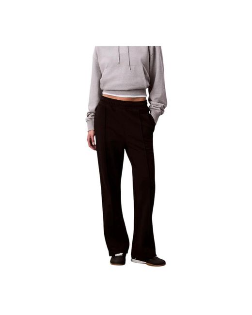 Calvin Klein Gray Wide Trousers
