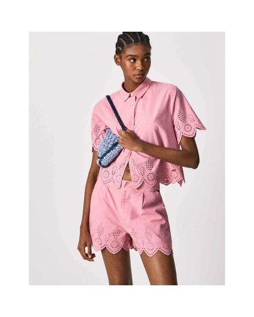 Pepe Jeans Pink Shirts