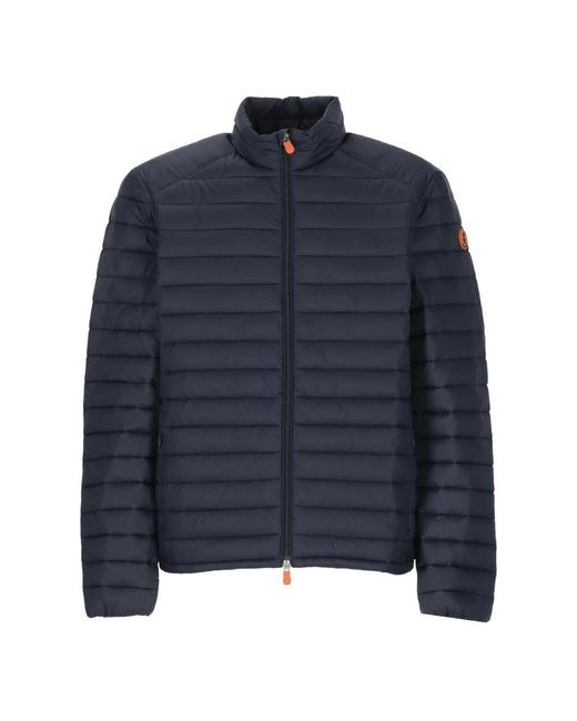 Save The Duck Blue Winter Jackets for men