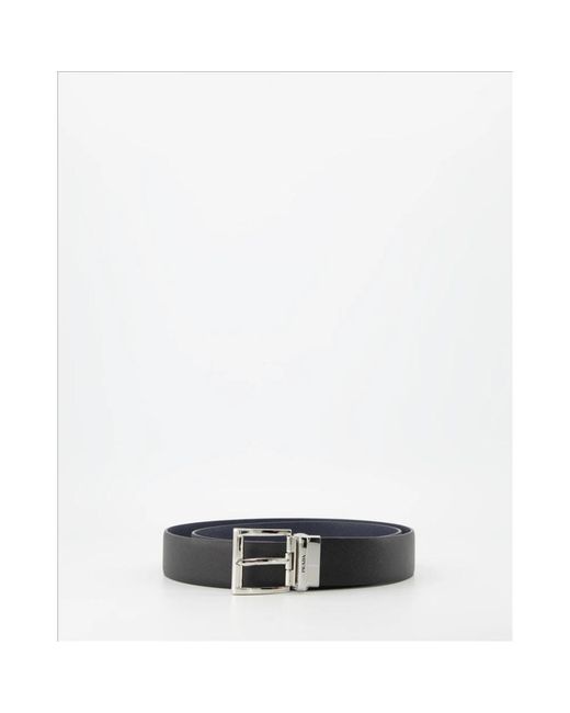 Prada Blue Belts for men