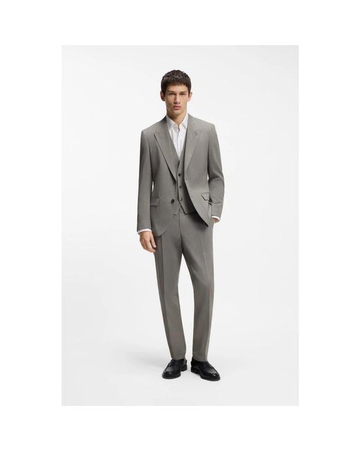 HUGO Single Breasted Suits in het Gray voor heren