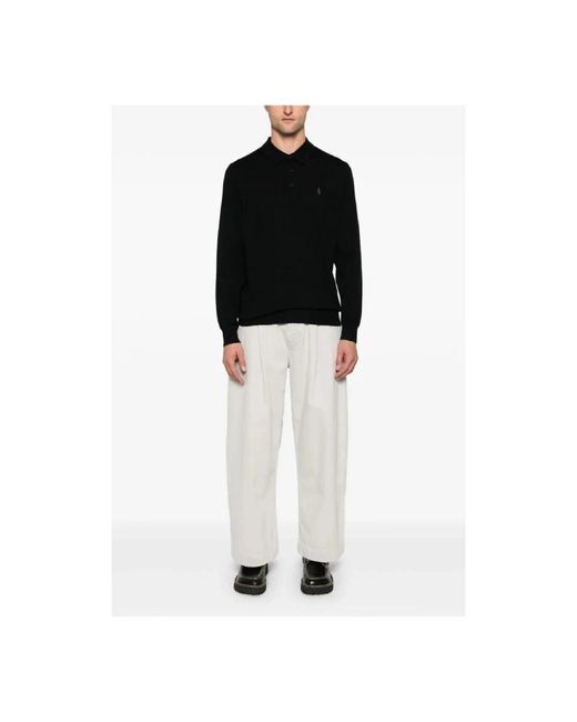 Polo Ralph Lauren Black V-Neck Knitwear for men
