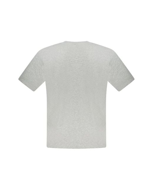 North Sails Tops ,Grijs ,Katoen Grijze Katoenen T-Shirt in het Gray voor heren