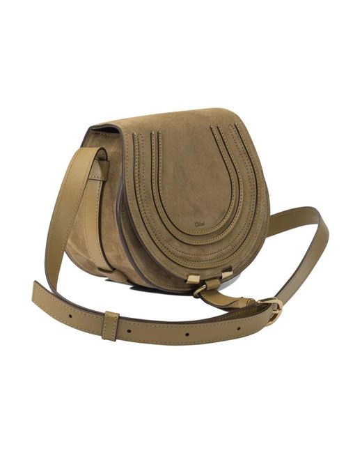 Chloé Crossbody Tas Met Kwastjes in het Natural