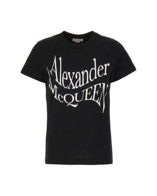 McQueen Black T-Shirts