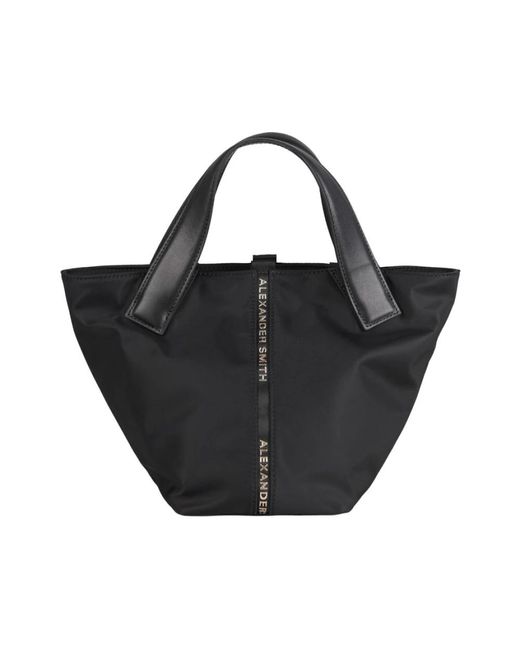 Handbags di Alexander Smith in Black