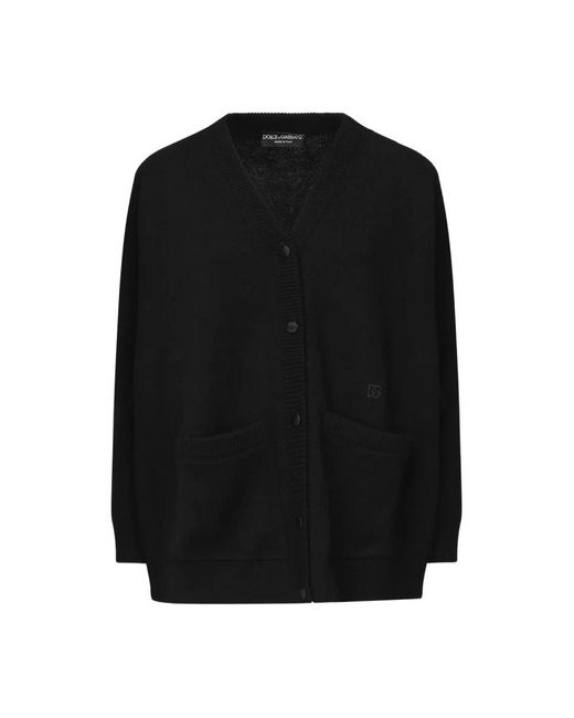 Cardigans Dolce & Gabbana de color Black