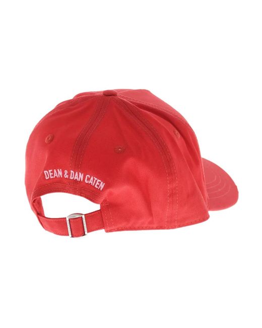 Caps DSquared² de hombre de color Red
