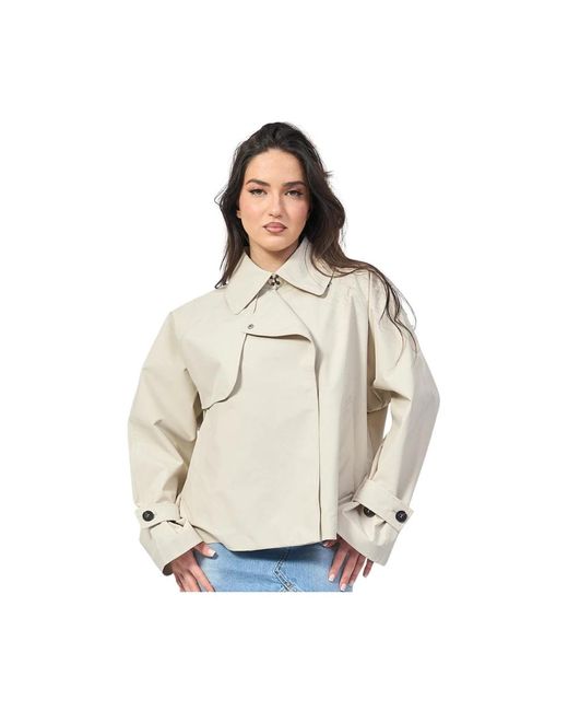 Save The Duck Light Jackets in het Natural