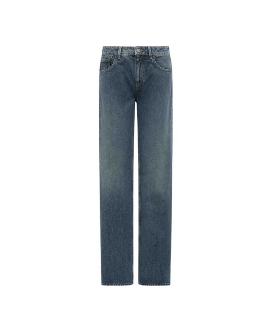 Moncler Blue Straight Fit Jeans