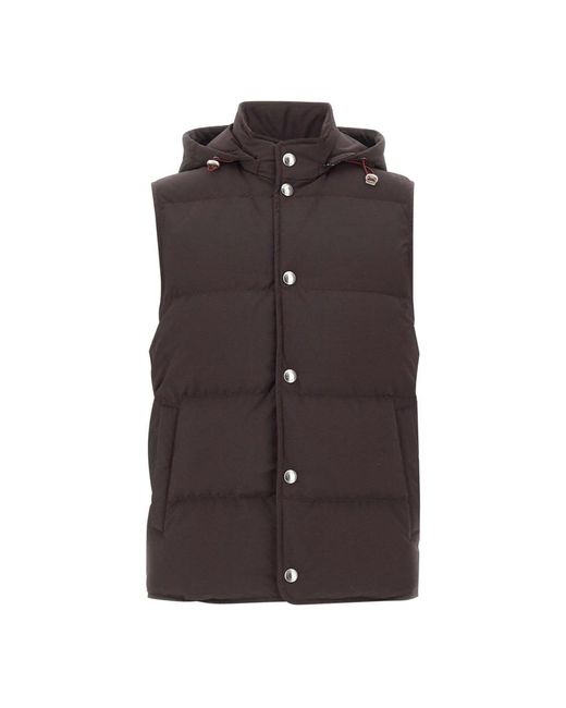 Vests Eleventy pour homme en coloris Brown