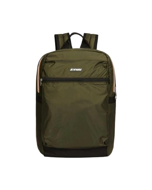 K-Way Green Backpacks for men
