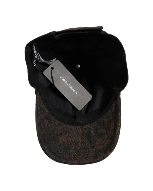 Dolce & Gabbana Black Hats & Caps