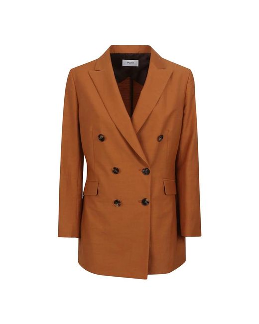 Jackets > blazers SAULINA en coloris Brown